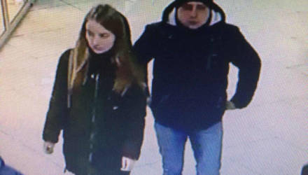 Внимание, розыск! В Гомеле парень с девушкой похитили из торгового центра пылесос