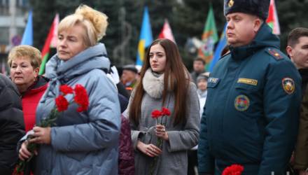 Фотофакт. В Гомеле прошли праздничные мероприятия накануне 23 февраля