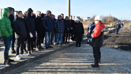 В Гомеле провели урок-экскурсию для будущих строителей