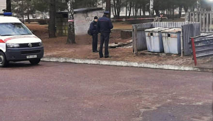На территории светлогорской больницы нашли мину
