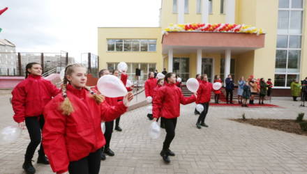 В Калинковичах открыли современный спортивный комплекс