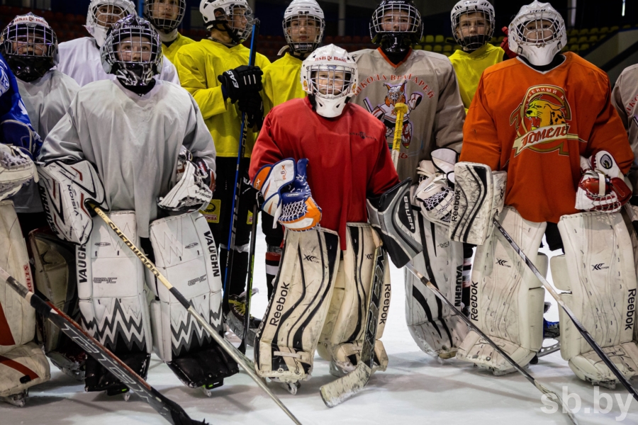 «Рыси» на льду. В Гомеле действует единственная в стране школа хоккейных вратарей