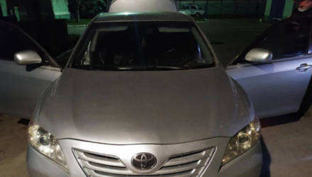 Рекорд побит. Недалеко от Гомеля задержали водителя Toyota Camry, который под завязку загрузил легковушку спиртом