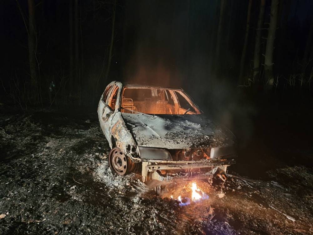 Гомельщина в огне: горят автомобили, дома, леса и трава