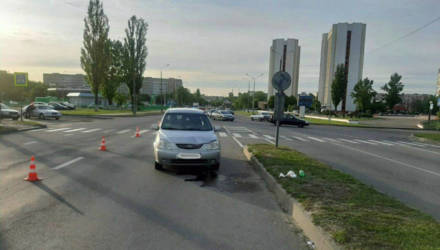 В Гомеле женщина-водитель сбила на пешеходном переходе девушку вдвое её младше