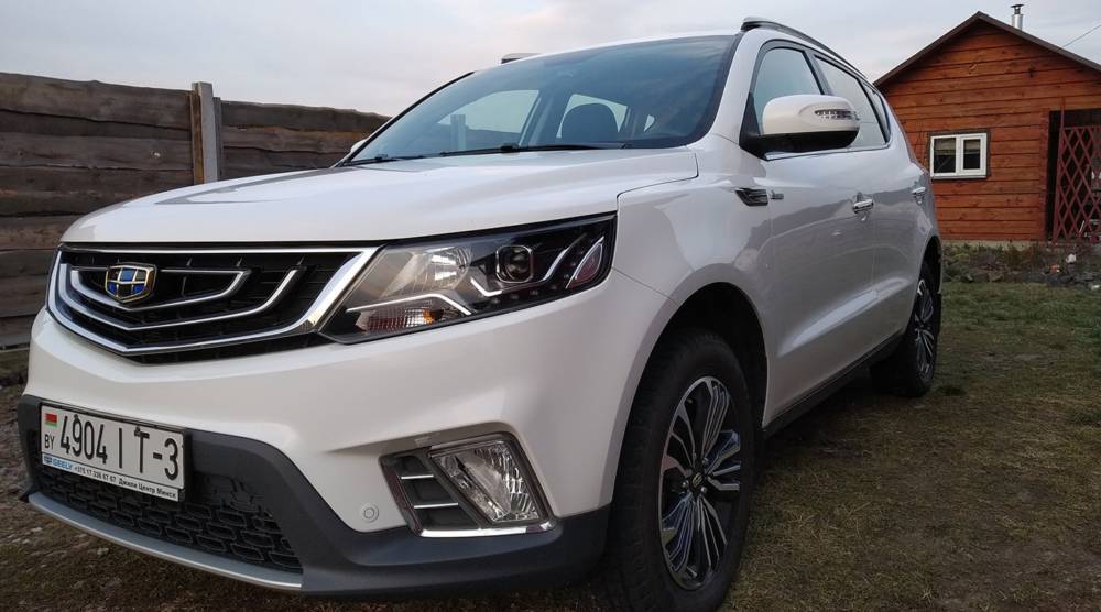 Geely Emgrand x7 2018 Р±РµР»С‹Р№