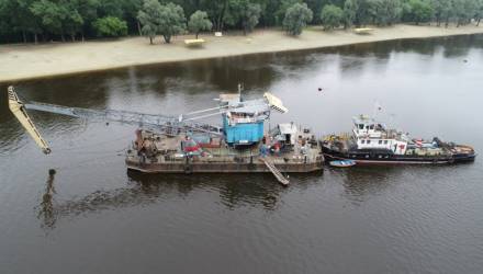 В Гомеле возбуждено уголовное дело в отношении капитана буксира, который столкнулся с рыбацкой лодкой, в результате чего погиб человек