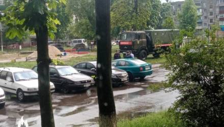 В Гомеле на проспекте Октября нашли фугасную авиабомбу