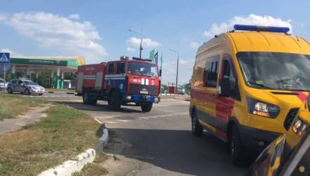 В Гомеле 9 водителей не уступили дорогу пожарной машине МЧС и провалили экзамен на человечность