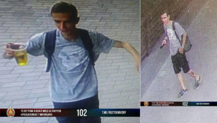 Парень с тату повздорил с другим гомельчанином и сорвал с него золотую цепочку. Теперь его ищут