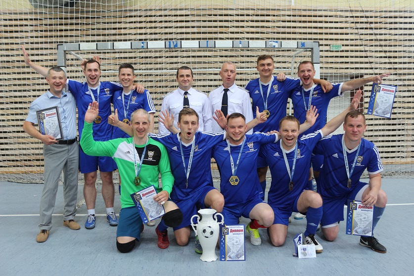 Команда УСК по Гомельской области одержала победу на открытом турнире по мини-футболу