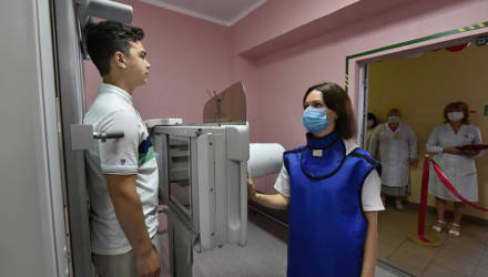 В гомельской поликлинике на улице Бочкина модернизировали рентгенкабинет