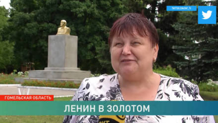 Загадочная история с исчезновением Ленина на Гомельщине: памятник вернули на место