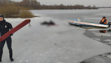 В Гомеле на озере утонул рыбак