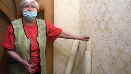 «Без вины виноватая»: почему 80-летней гомельчанке с улицы Трудовой пришлось делать самой ремонт квартиры, затопленной соседом?