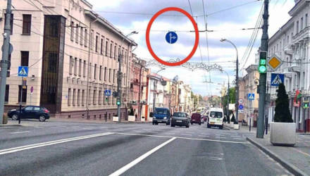 В Гомеле после смертельного ДТП на Советской запретили поворот налево к горисполкому