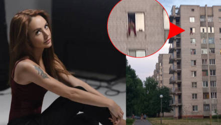 На Сельмаше мужчина свесил ноги из окна на 8-м этаже и слушал песни МакSим. Очевидцы вызвали спасателей
