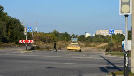 В Гомеле возобновилось строительство автодороги между Любенским микрорайоном и Шведской Горкой