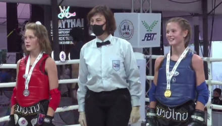 Шестиклассница из Жлобина завоевала золото на чемпионате мира по тайскому боксу