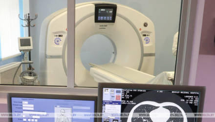 Кабинет компьютерной томографии открыли в больнице № 2 Гомеля