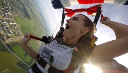 В Гомеле ребят от 15-16 лет зовут бесплатно заниматься парашютным спортом и парапланеризмом