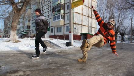 В Беларуси за сутки зарегистрировано 335 гололедных и холодовых травм