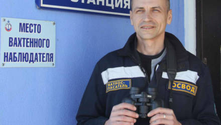 Лучший матрос-спасатель Гомельщины работает на Добрушской спасательной станции