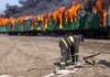 Столкновение вагонов и возгорание груза в Жлобине – ликвидированы