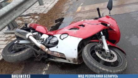 В Гомельской области 23-летний парень дал прокатиться ровеснику на своём спортбайке и разбился насмерть