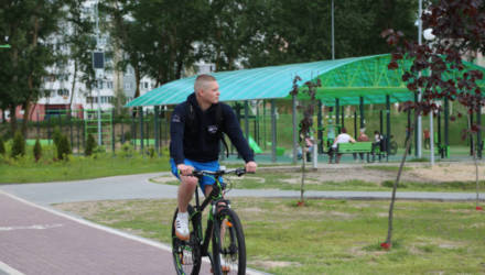 В Гомеле милиция начала использовать велосипеды для скрытого контроля за правопорядком