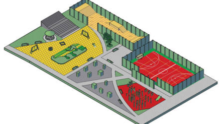 В Гомеле на месте «Дельфина» предлагают построить спортивно-игровой комплекс