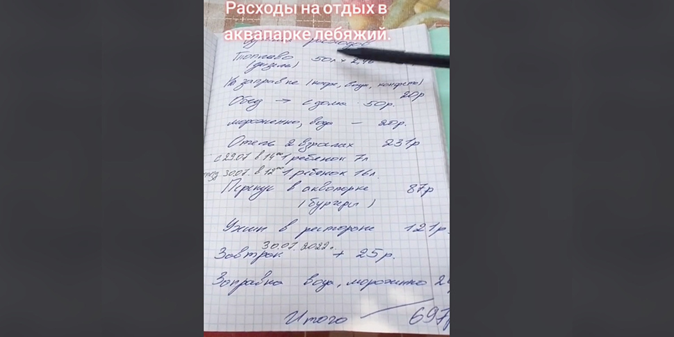 Обычная семья из Гомеля съездила на сутки в минский аквапарк. Получилось почти 700 рублей