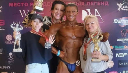 Муж Елены Борщовой из Comedy Women белорус Валерий Юшкевич стал чемпионом по бодибилдингу