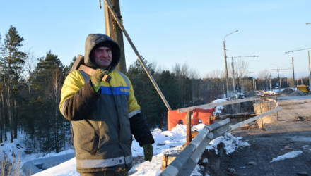 Путепровод по улице Барыкина в Гомеле закрыли на ремонт в ноябре. Как идут дела на нём сейчас?
