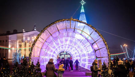 Гомельчан и гостей города приглашают вместе зажечь огни на главной ёлке области 10 декабря