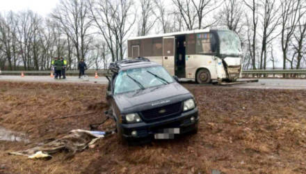 Смертельная авария на Гомельщине: погибла женщина-пассажир легкового авто