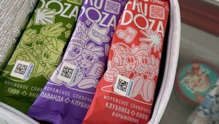 Яндекс Плюс и Frudoza выпустили в Беларуси лавандовое мороженое
