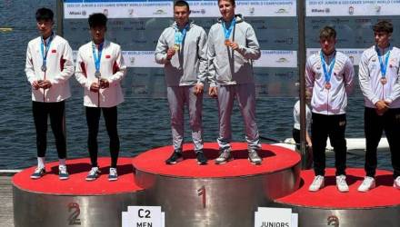 гребец из Гомеля Вадим Лычёв – чемпион в каноэ-двойке
