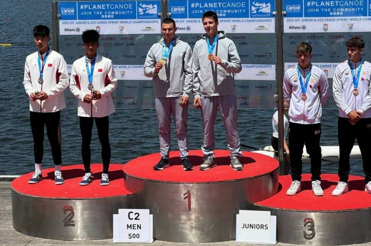 гребец из Гомеля Вадим Лычёв – чемпион в каноэ-двойке
