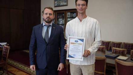 В Гомеле студент медуниверситета спас тонущего подростка Мед универ