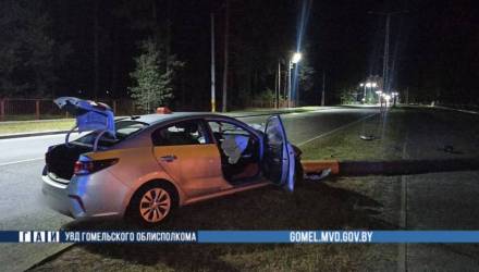 В Гомеле ищут очевидцев аварии с участием такси