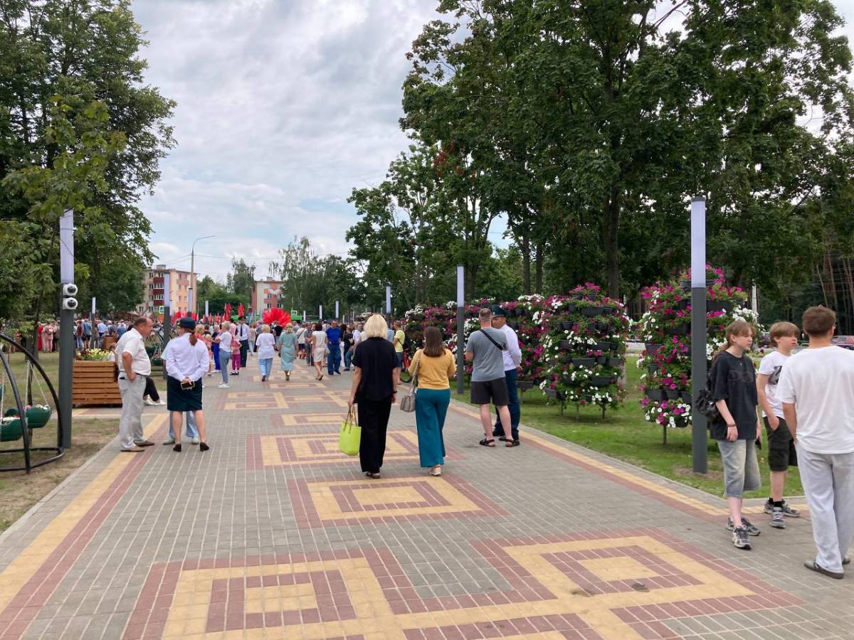 Сквер МЧС Гомель