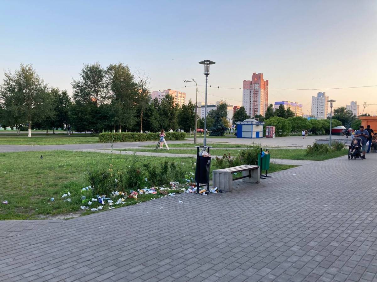 Мусор на Междугородней