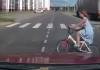 В Гомеле девочка на велосипеде вылетела под колёса авто