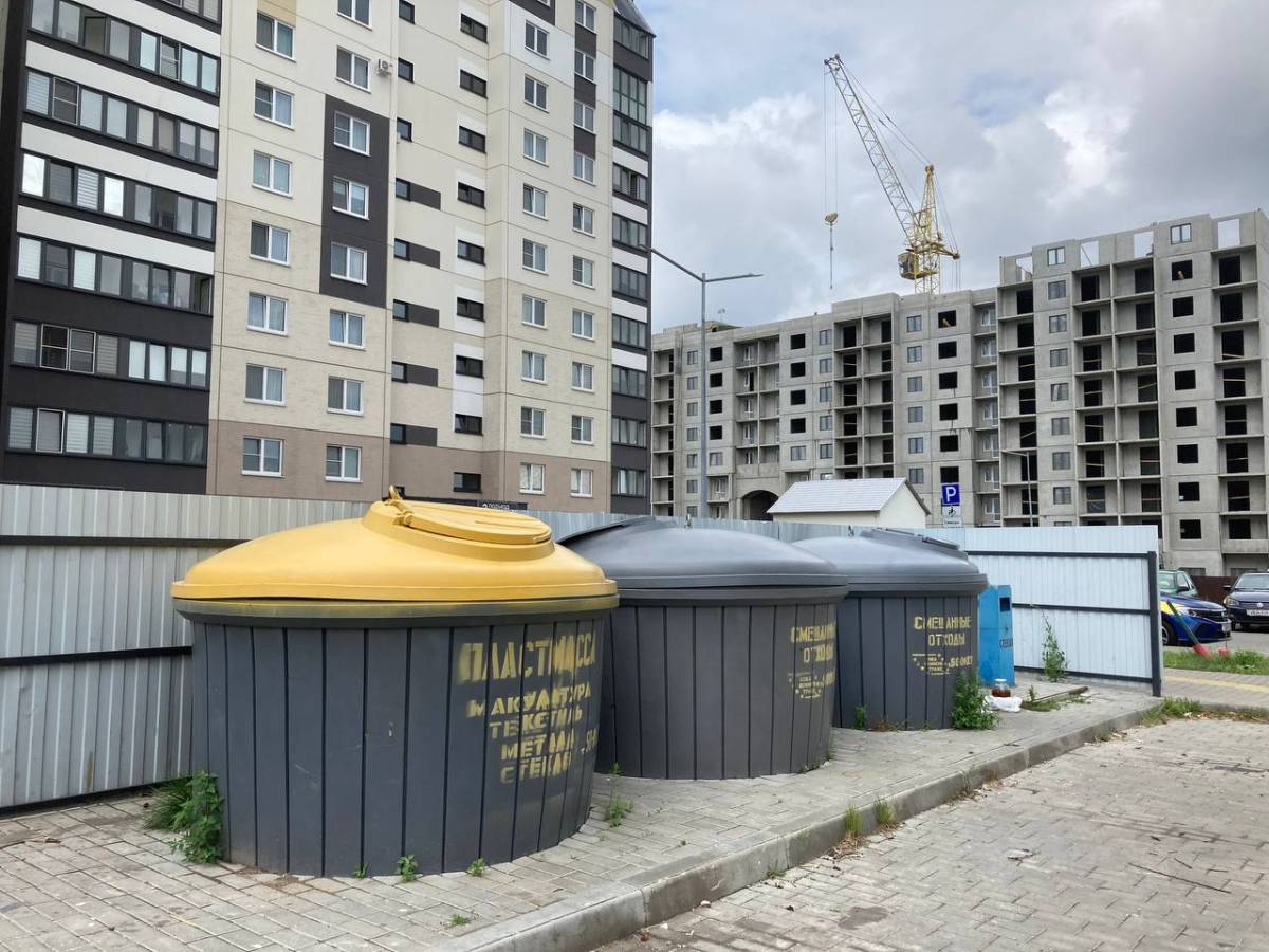 заглублённые контейнеры в Гомеле