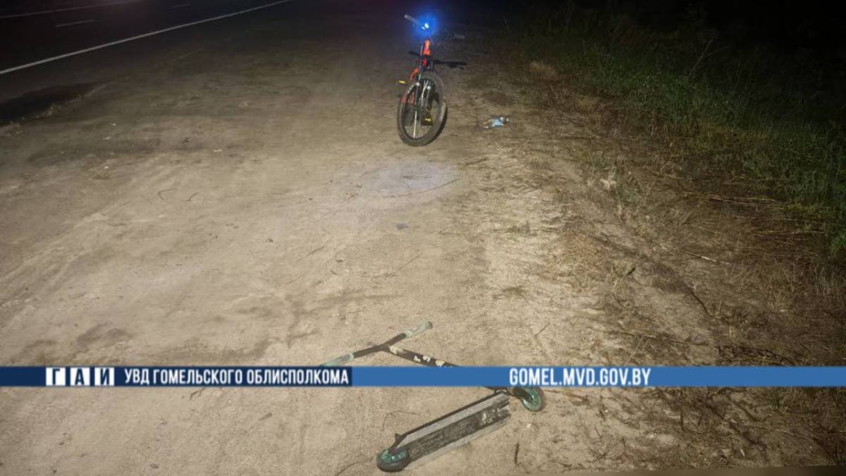 ДТП самокат гомель хутор белица