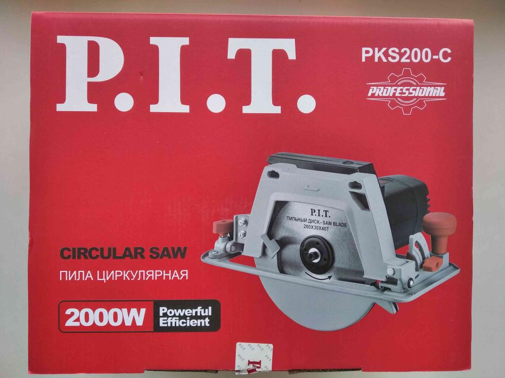 Пила циркулярная «P.I.T.» PKS200-C