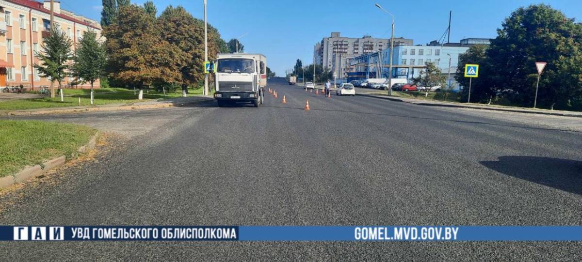 В Гомеле грузовик сбил пешехода
