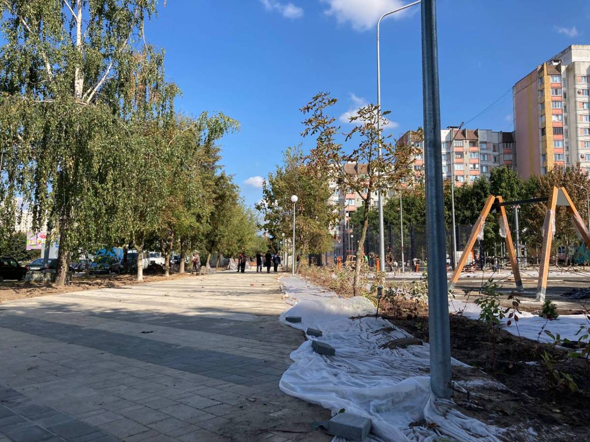 благоустройство сквера энергетиков гомель 