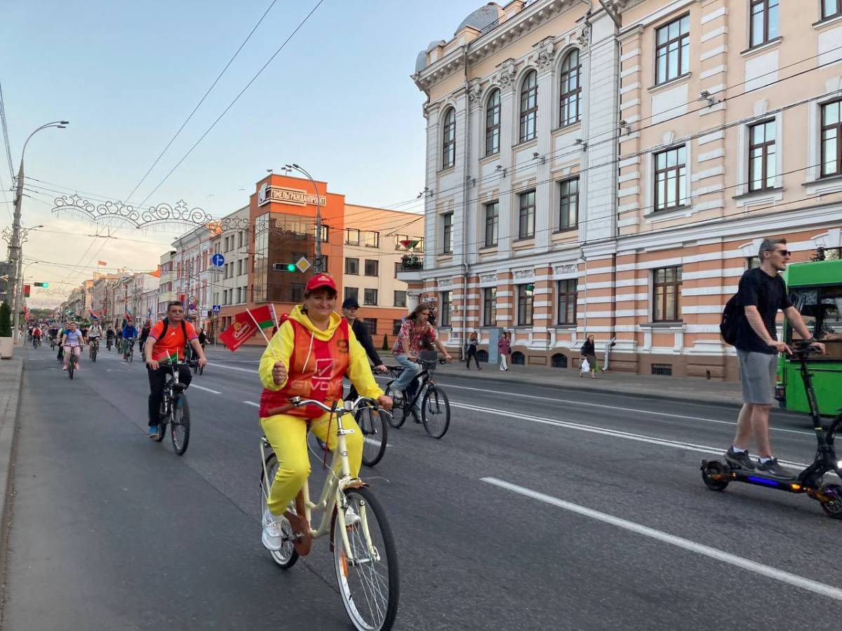 Велопробег «Пульс моего города» собрал более 5000 участников в Гомеле